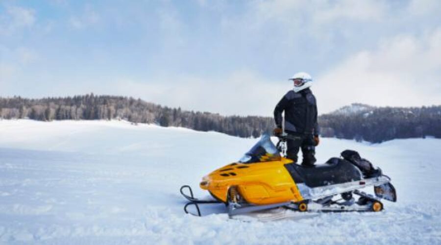 SNOWMOBILING